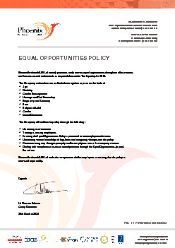 EQUAL OPPORTUNITIES POLICY